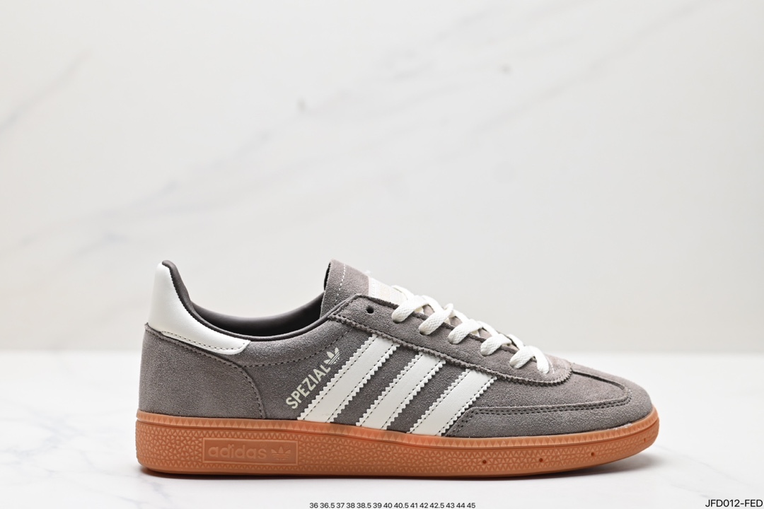 170 Adidas Handball Spezial”Brown”手球运动员系列休闲鞋 lE6490