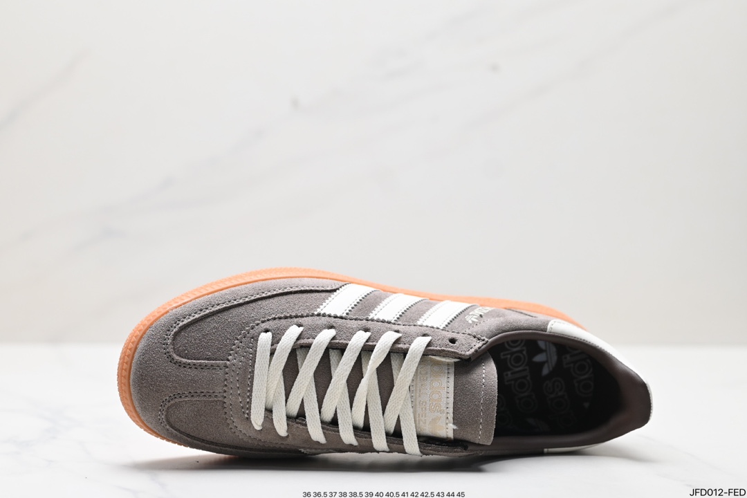 170 Adidas Handball Spezial”Brown”手球运动员系列休闲鞋 lE6490