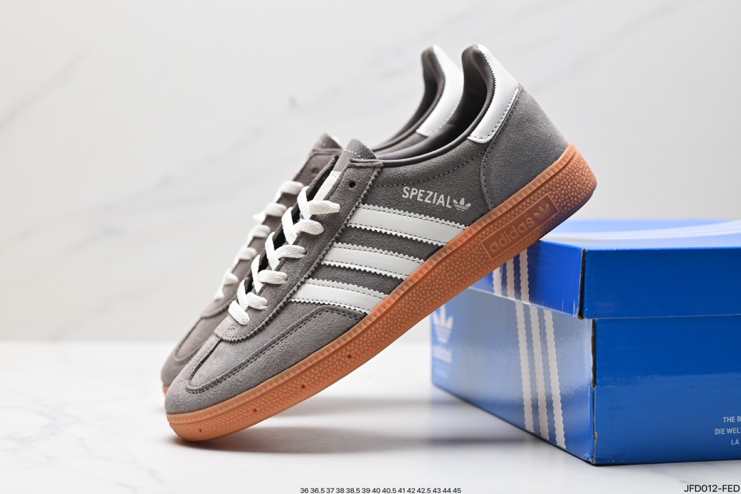 170 Adidas Handball Spezial”Brown”手球运动员系列休闲鞋 lE6490