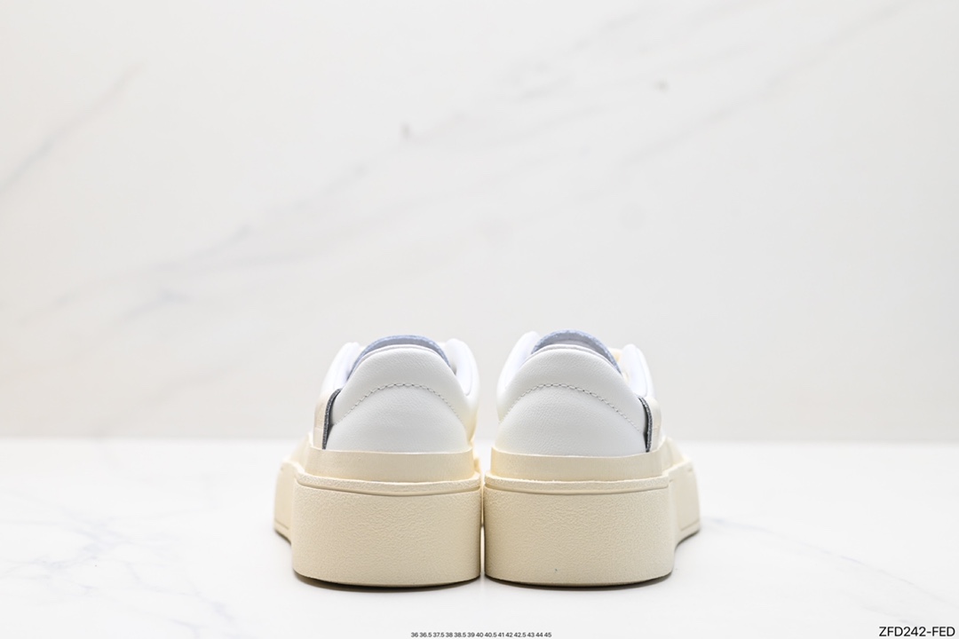 adidas LABCOURT versatile casual comfortable wear-resistant breathable low-top sneakers lF1709