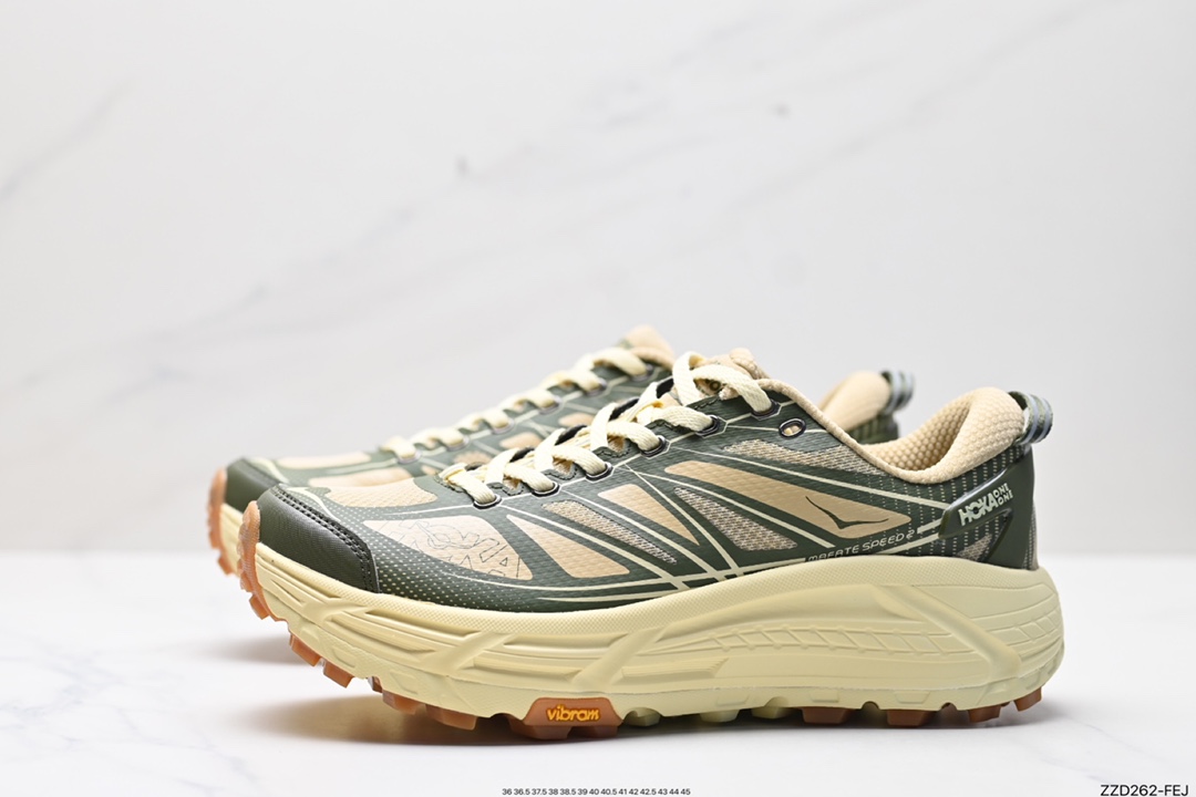 HOKA ONE ONE Mafate Speed ??2 Low lightweight low-top outdoor cross-country running shoes 1155750