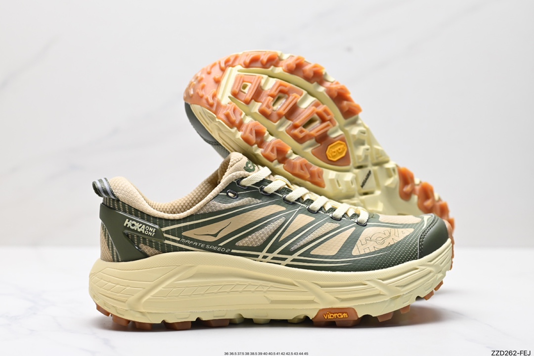 HOKA ONE ONE Mafate Speed ??2 Low lightweight low-top outdoor cross-country running shoes 1155750