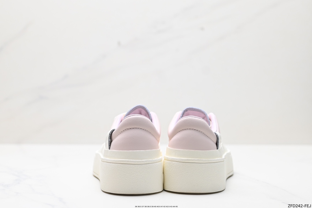adidas LABCOURT versatile casual comfortable wear-resistant breathable low-top sneakers IF1711