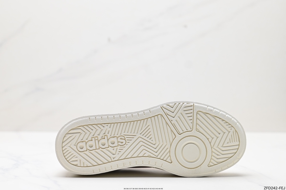 adidas LABCOURT versatile casual comfortable wear-resistant breathable low-top sneakers IF1711