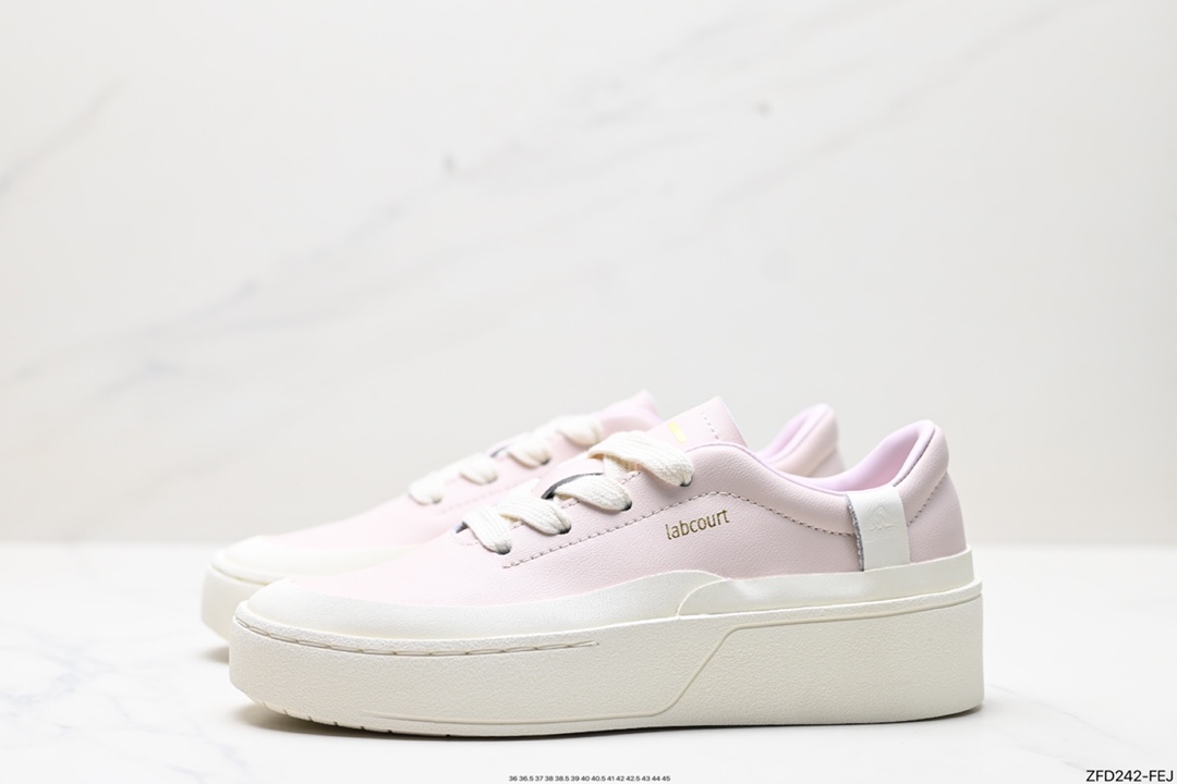 adidas LABCOURT versatile casual comfortable wear-resistant breathable low-top sneakers IF1711