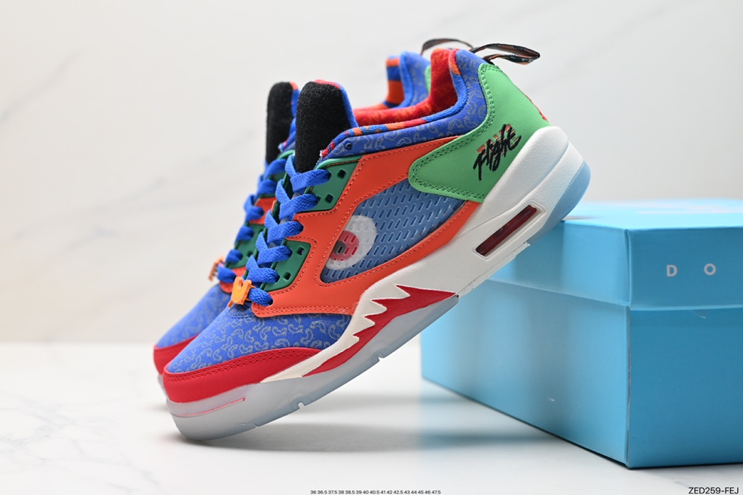 Air Jordan 5 Low ”Chinese New Year” AJ5 China Limited Low-top Basketball Shoes DR6287-486
