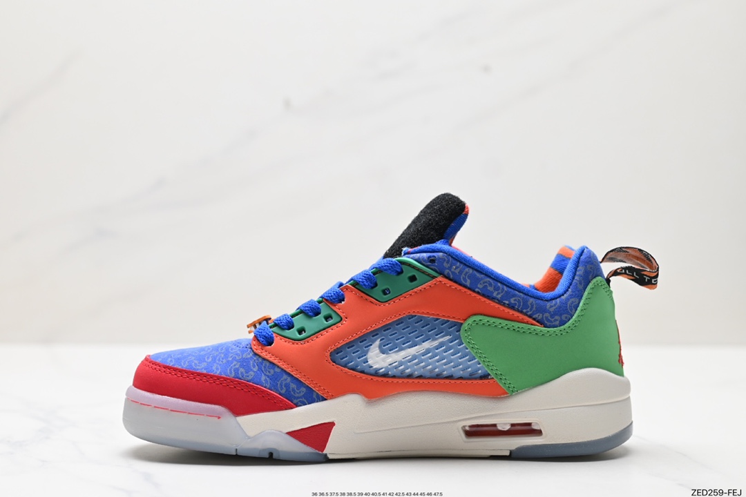 Air Jordan 5 Low ”Chinese New Year” AJ5 China Limited Low-top Basketball Shoes DR6287-486