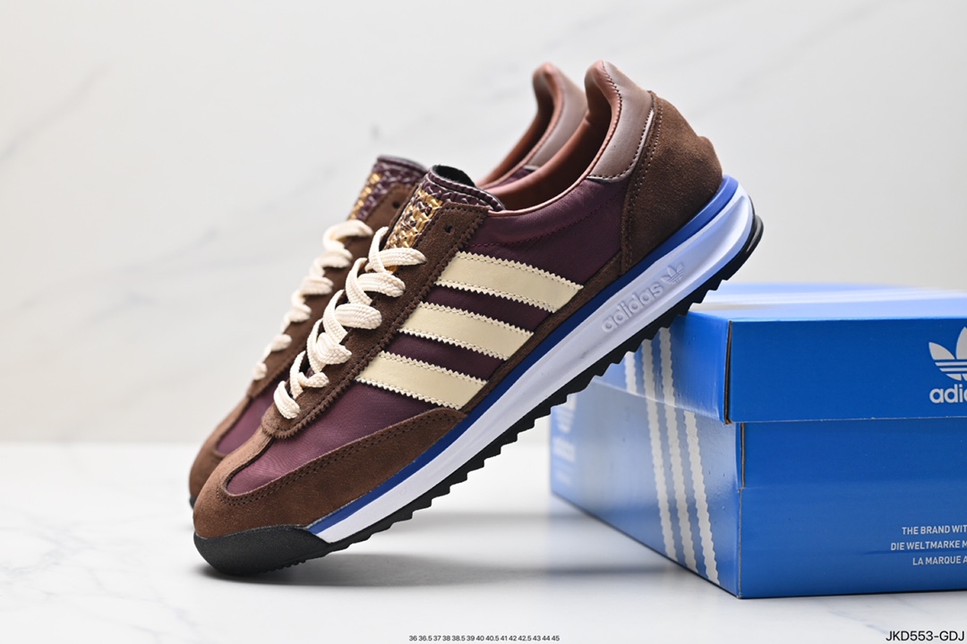Adidas clover SL 72 men's and women's retro trend casual sports running shoes IG2132
