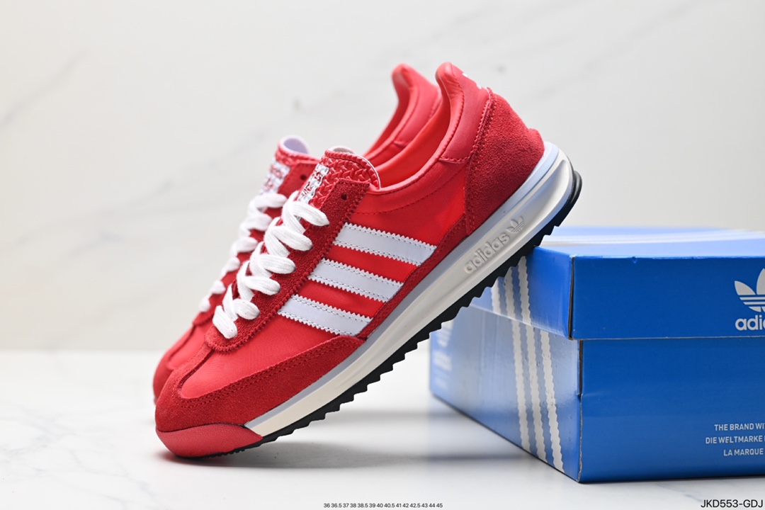 Adidas clover SL 72 men's and women's retro trend casual sports running shoes IG2132