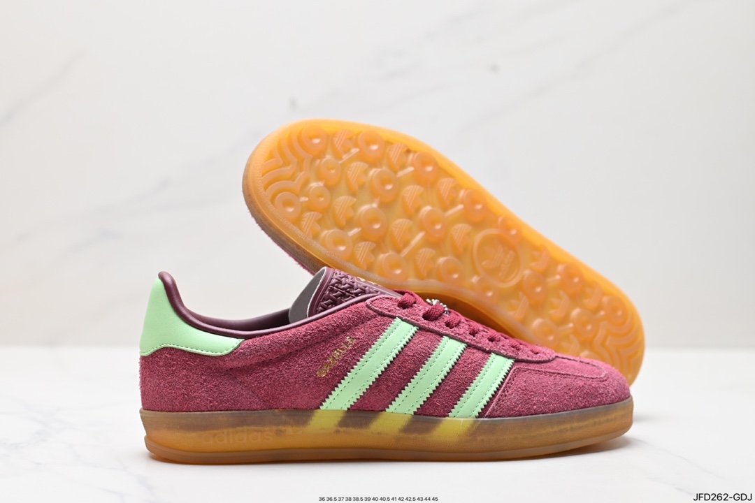 Ad Originals Gazelle Indoor clover retro casual non-slip wear-resistant low-top shoes HQ8714