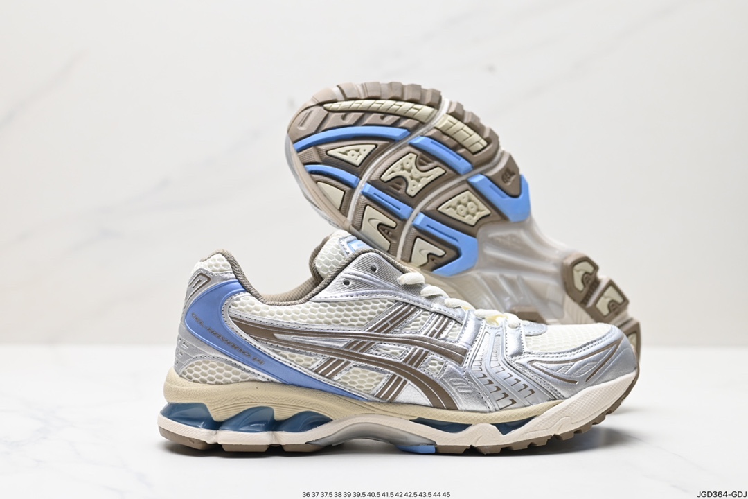 180 Asics Gel-Kayano 14 版本 银灰绿 亚瑟士运动休闲透气专业跑鞋 1202A056-113