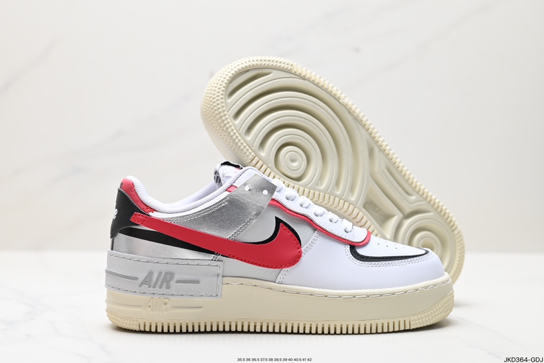 NIKE WMNS Air Force 1 Shadow new girl deconstruction design FN6335-100