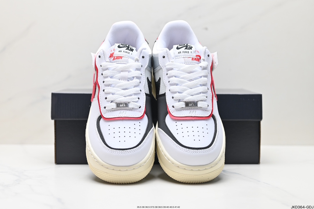 NIKE WMNS Air Force 1 Shadow new girl deconstruction design FN6335-100