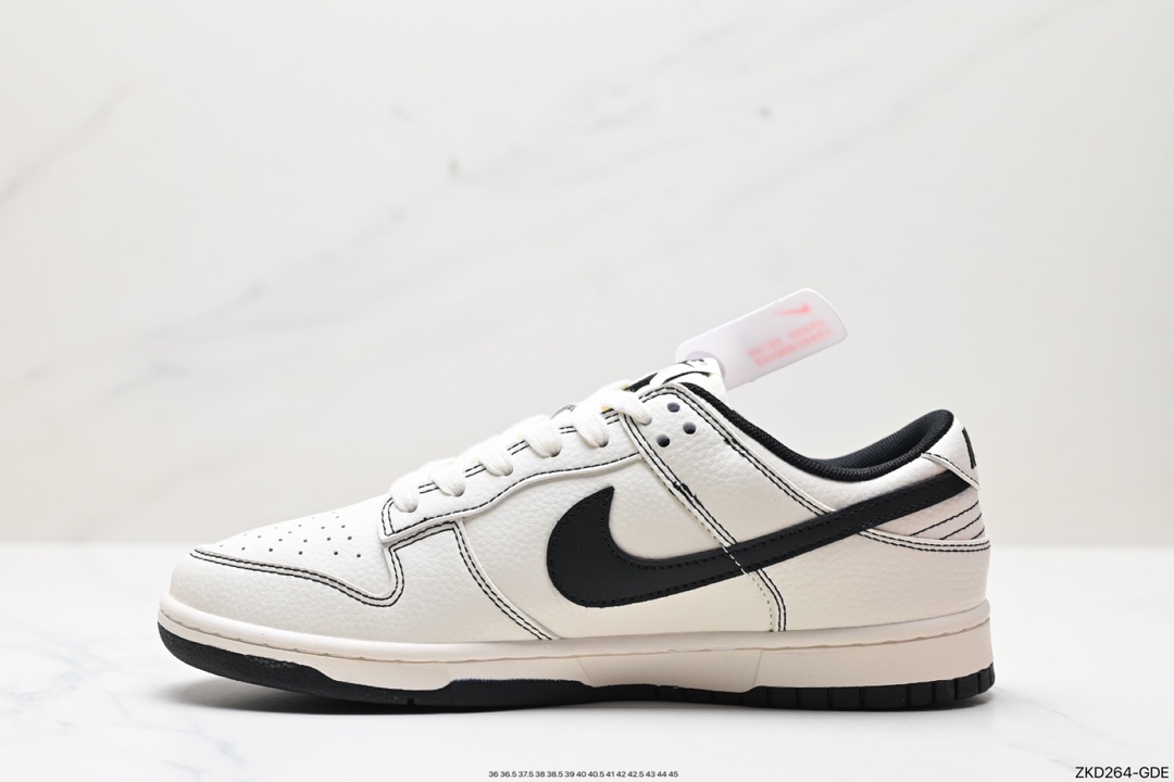 Supreme x Nike By You SB Dunk Low Retro SP Dunk Series Low-top Sneakers ”Sup Beige and Navy Blue Stitching” XX2025-316
