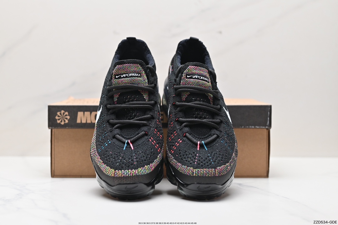 Nk Vapormax 2023 Flyknit 2023 flying woven breathable leisure full palm air cushion running shoes DV1678-008