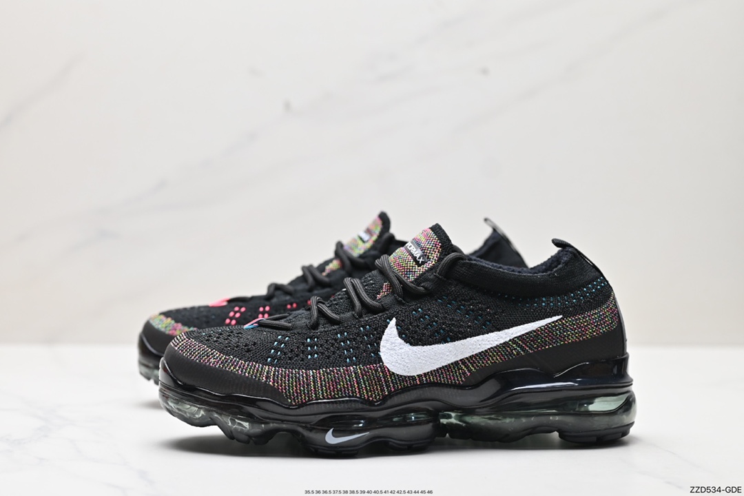 Nk Vapormax 2023 Flyknit 2023 flying woven breathable leisure full palm air cushion running shoes DV1678-008