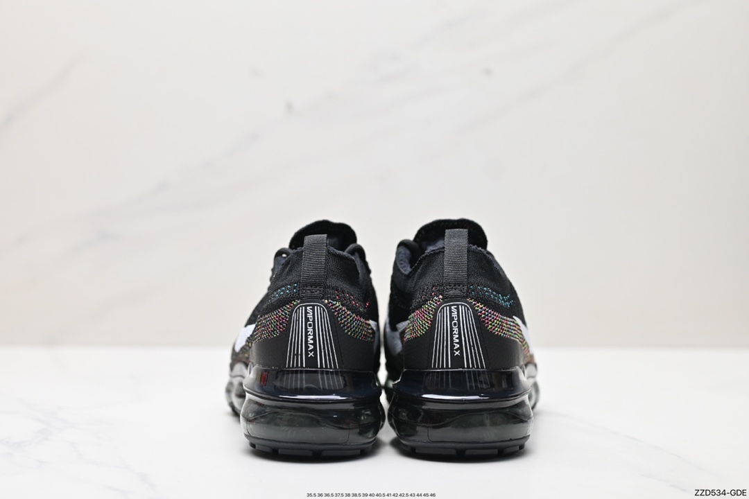 Nk Vapormax 2023 Flyknit 2023 flying woven breathable leisure full palm air cushion running shoes DV1678-008