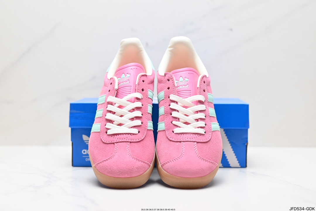 adidas Originals Gazelle INdoor clover casual non-slip wear-resistant low-top sneakers IH5015