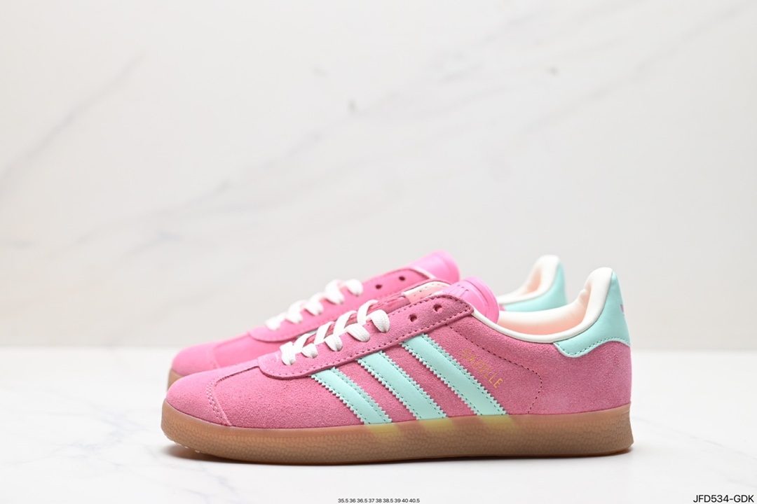 adidas Originals Gazelle INdoor clover casual non-slip wear-resistant low-top sneakers IH5015