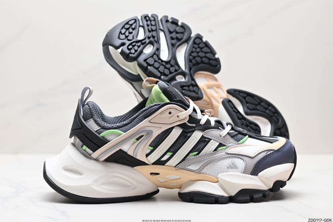 Adidas XLG RUNNER DELUXE series low-top daddy style heightened retro neutral casual sports jogging shoes IH7796