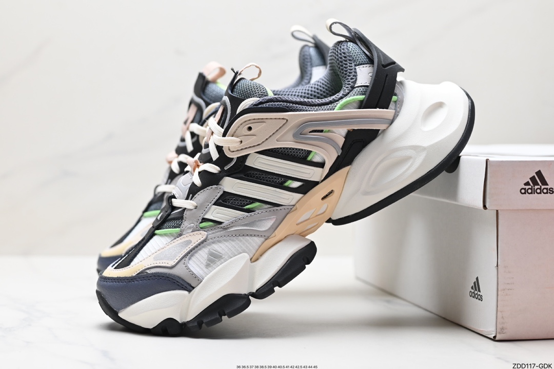 Adidas XLG RUNNER DELUXE series low-top daddy style heightened retro neutral casual sports jogging shoes IH7796