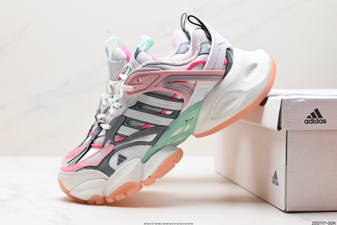 Adidas XLG RUNNER DELUXE series low-top daddy style heightened retro neutral casual sports jogging shoes IH7796