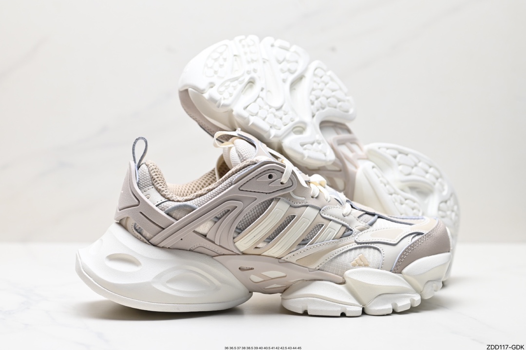 Adidas XLG RUNNER DELUXE series low-top daddy style heightened retro neutral casual sports jogging shoes IH7796