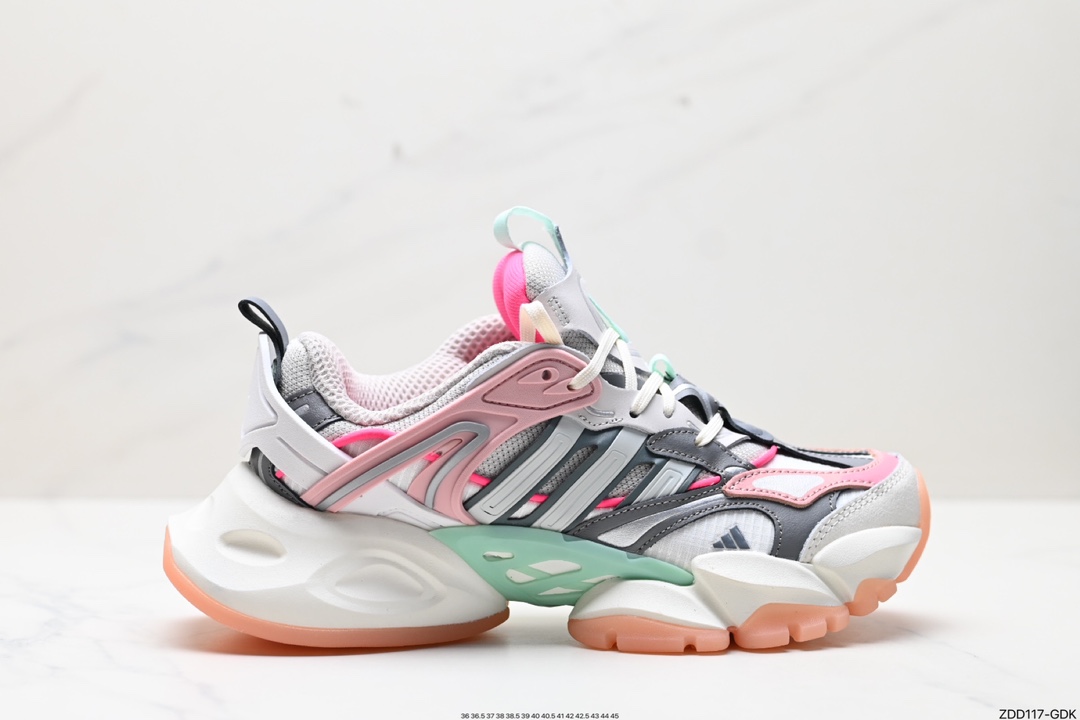 Adidas XLG RUNNER DELUXE series low-top daddy style heightened retro neutral casual sports jogging shoes IH7796
