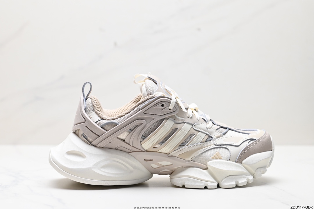 Adidas XLG RUNNER DELUXE series low-top daddy style heightened retro neutral casual sports jogging shoes IH7796