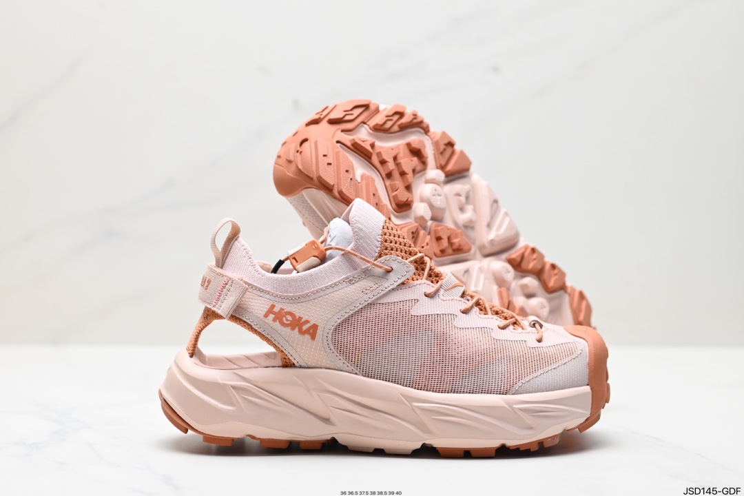HOKA Hopara sandals men's shoes women's shoes Hopara hiking shoes breathable wading beach shoes non-slip creek shoes 1147670