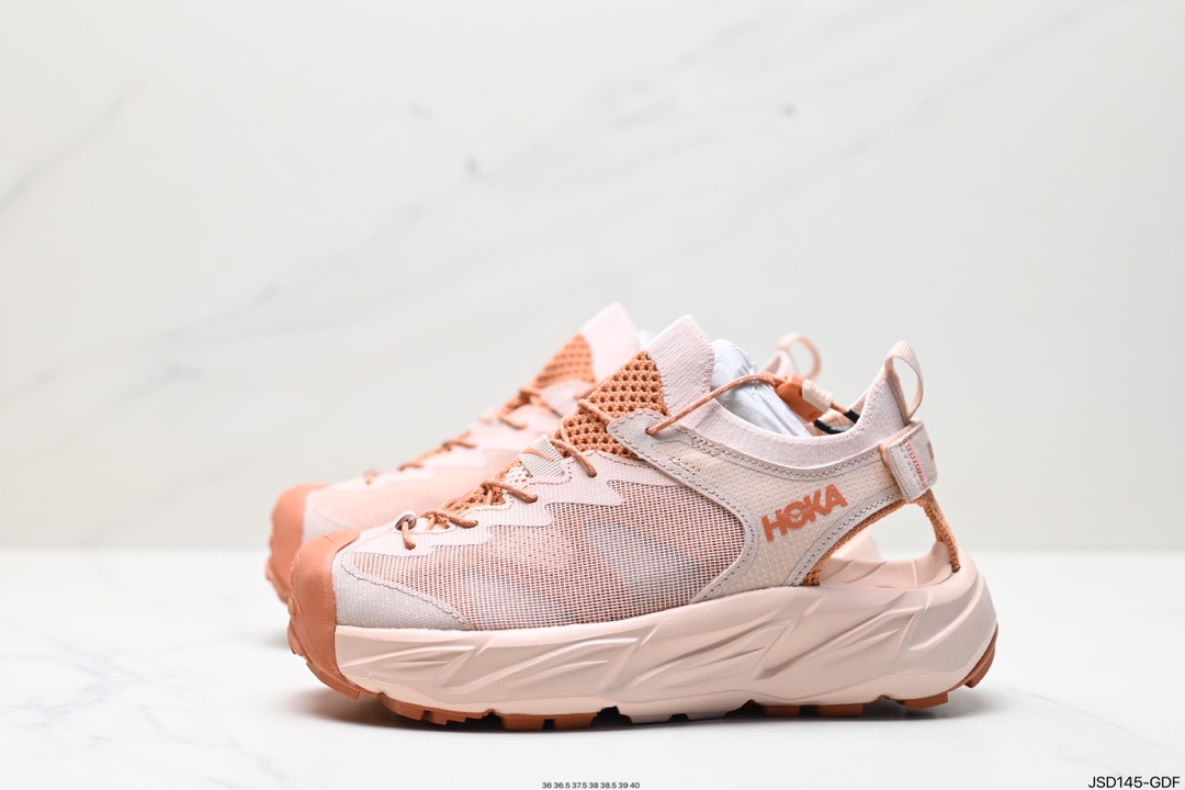 HOKA Hopara sandals men's shoes women's shoes Hopara hiking shoes breathable wading beach shoes non-slip creek shoes 1147670