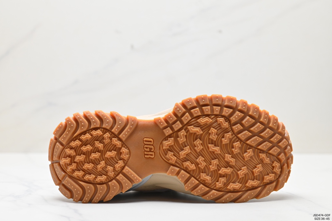 Zhao Lusi's same style OGR Rattlesnake series jogging dad shoes breathable summer silver sports shoes