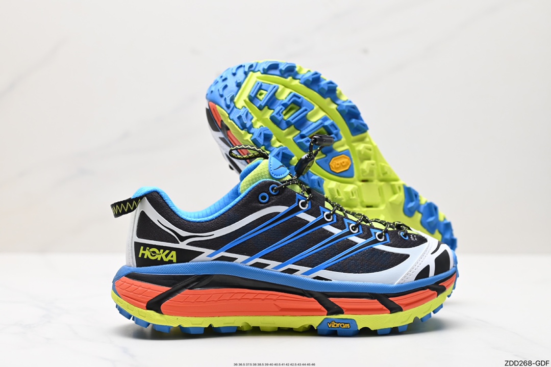 210 HOKA MAFATE SPEED THREE 2玛法特 超轻厚底轻量山地跑步鞋