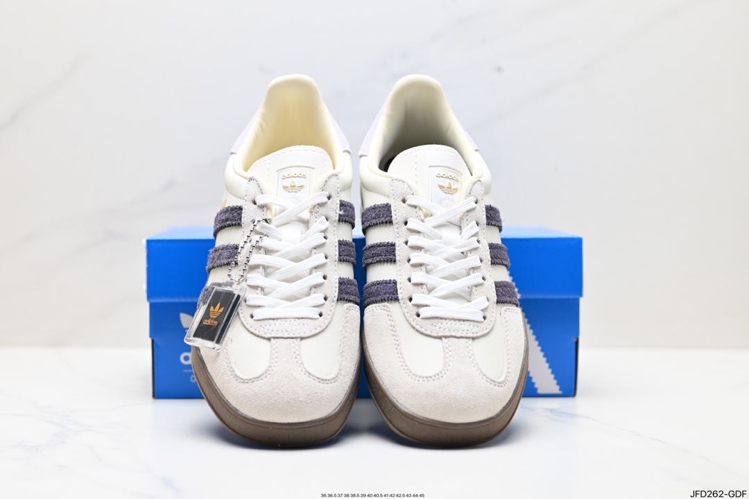 /Adidas Handball Spezial”Brown” handball player sneakers couple casual shoes lH8548