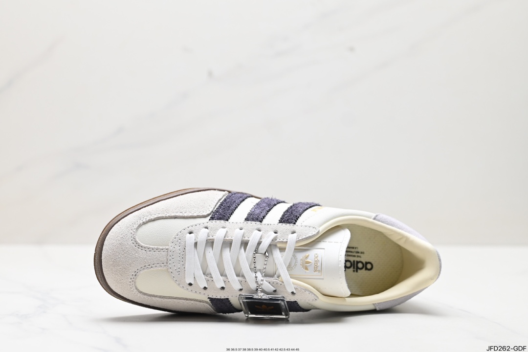 /Adidas Handball Spezial”Brown” handball player sneakers couple casual shoes lH8548