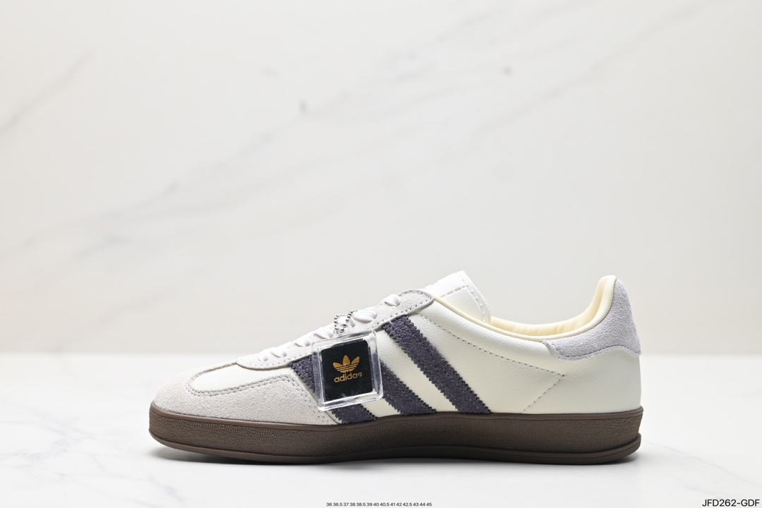 /Adidas Handball Spezial”Brown” handball player sneakers couple casual shoes lH8548