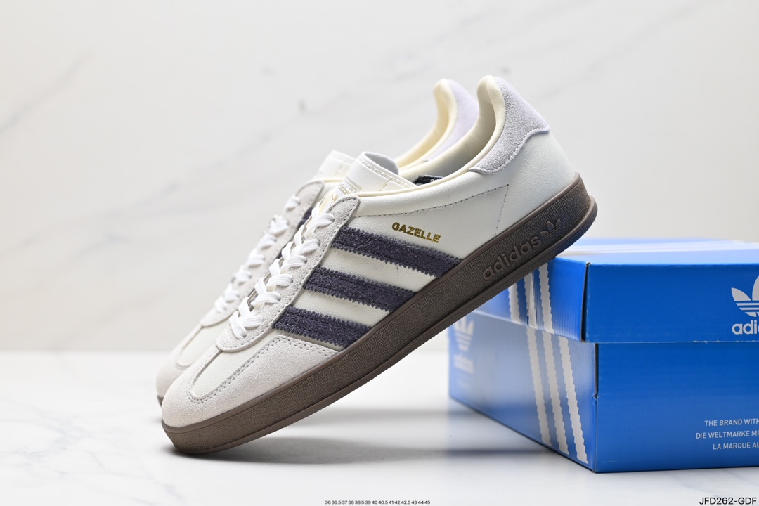 /Adidas Handball Spezial”Brown” handball player sneakers couple casual shoes lH8548