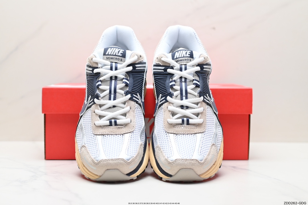 230 耐克Nike Zoom Vomero 5 SP”Vast Grey/Sail“马拉松复古跑五代休闲运动慢跑鞋 HF4259-100