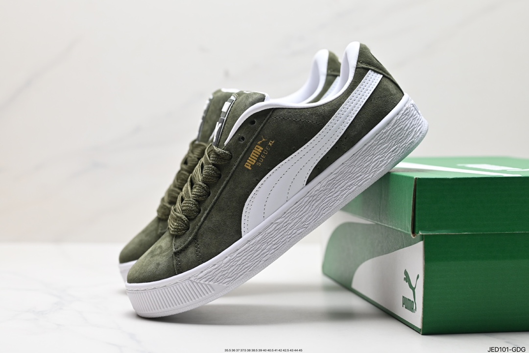 150 Puma Suede XL复古单品 彪马 防滑耐磨低帮德训板鞋  395205-09