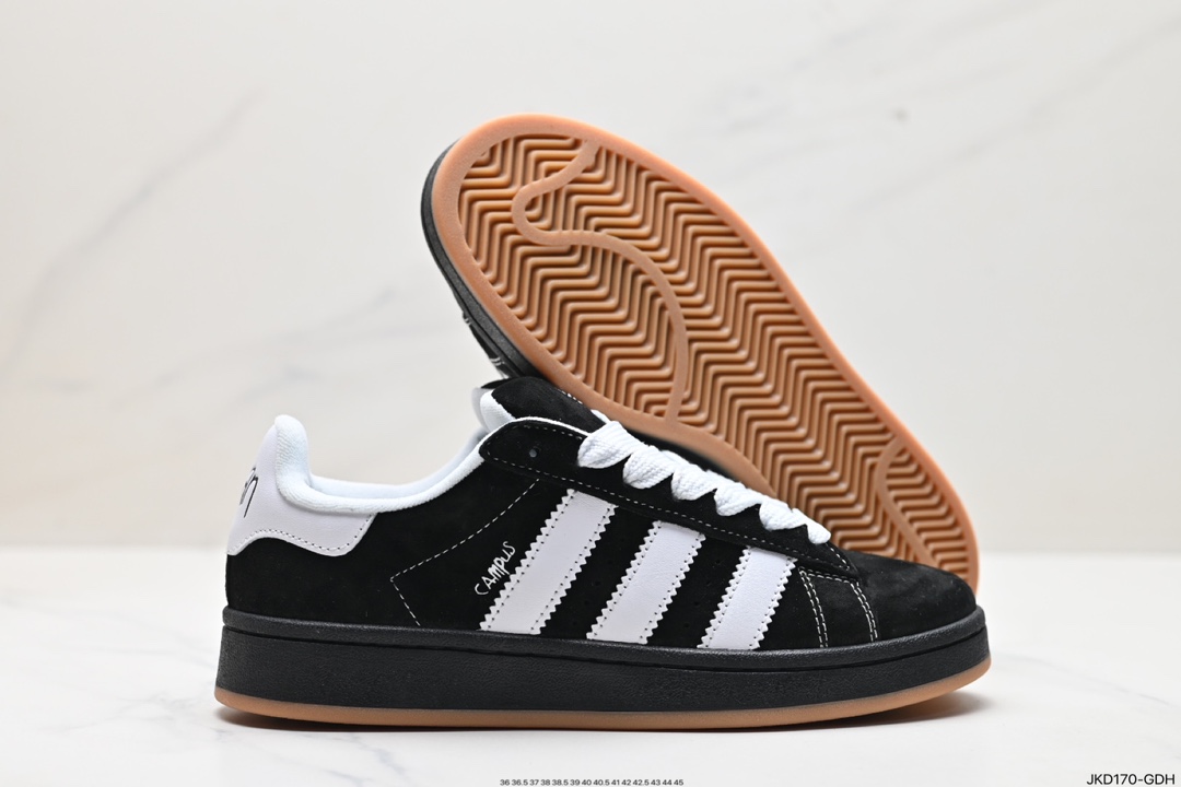 160 Adidas Originals Campus 00s 学院系列 面包风经典复古低帮百搭休闲运动板鞋  IG0792