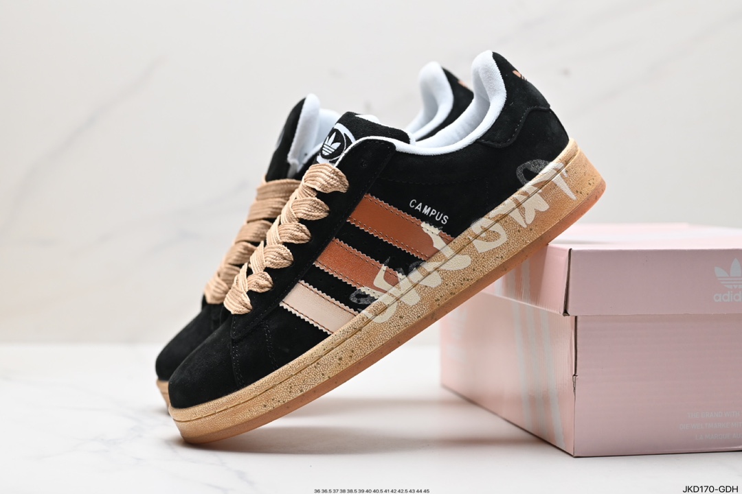 160 Adidas Originals Campus 00s 学院系列 面包风经典复古低帮百搭休闲运动板鞋  IG0792