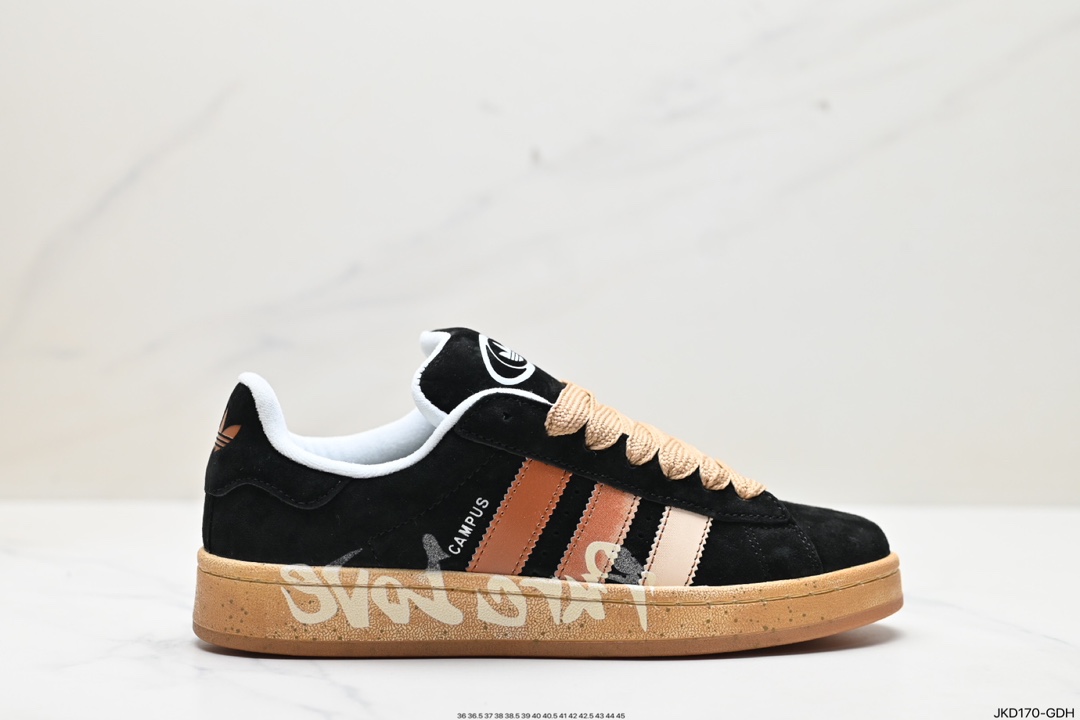 160 Adidas Originals Campus 00s 学院系列 面包风经典复古低帮百搭休闲运动板鞋  IG0792