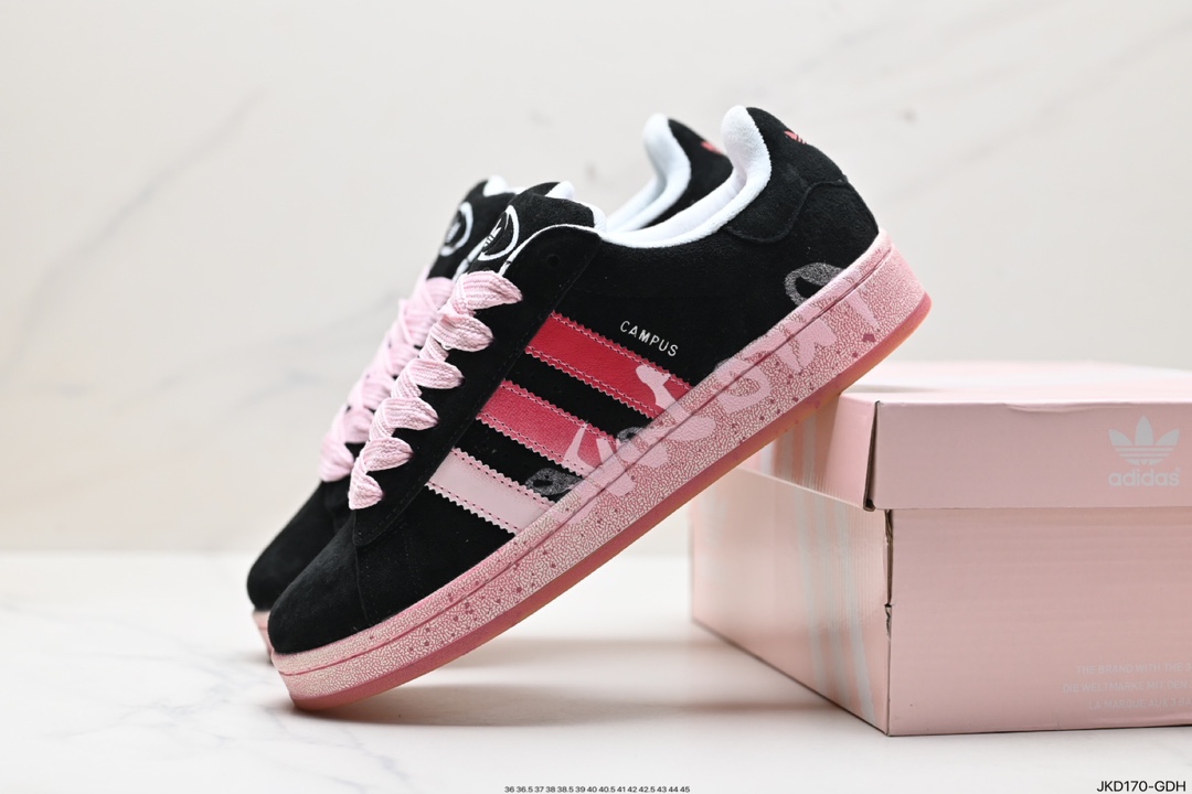 160 Adidas Originals Campus 00s 学院系列 面包风经典复古低帮百搭休闲运动板鞋  IG0792