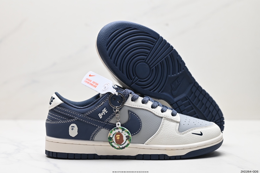 270 耐克NK Dunk Low Retro ”DIY高端定制“ 低帮休闲运动板鞋  BB8969-001