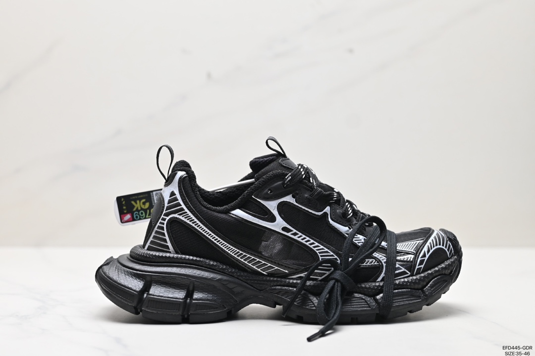 400 Balenciaga Runner Kith Four.Color 巴黎世家7.0 21ss最新配色潮流复古休闲鞋 734731 W3XL2 0236