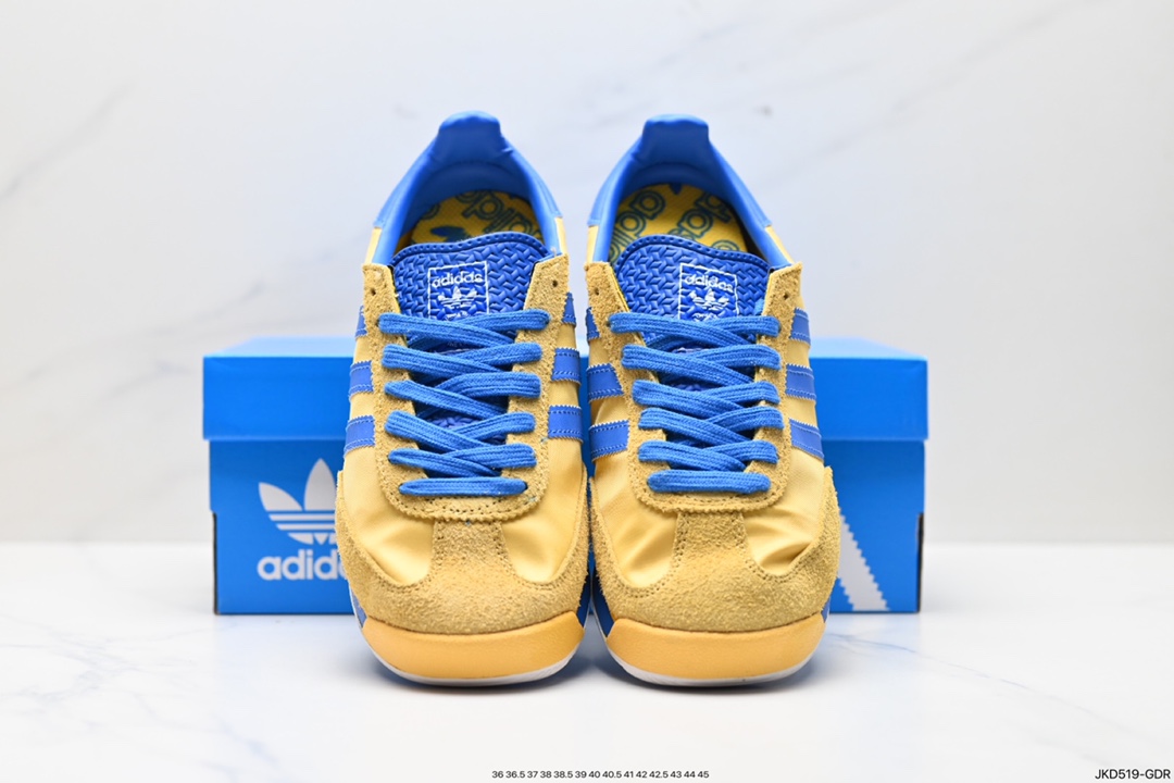 160 阿迪达斯Adidas SL 72 三叶草复古休闲跑步鞋休闲运动鞋 lE6526