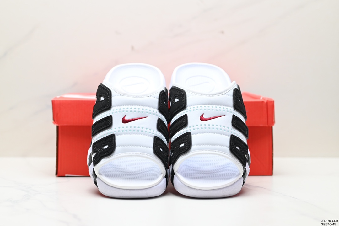 150 NIKE AIR MORE Uptempo Slide皮蓬拖鞋 DV2132-001