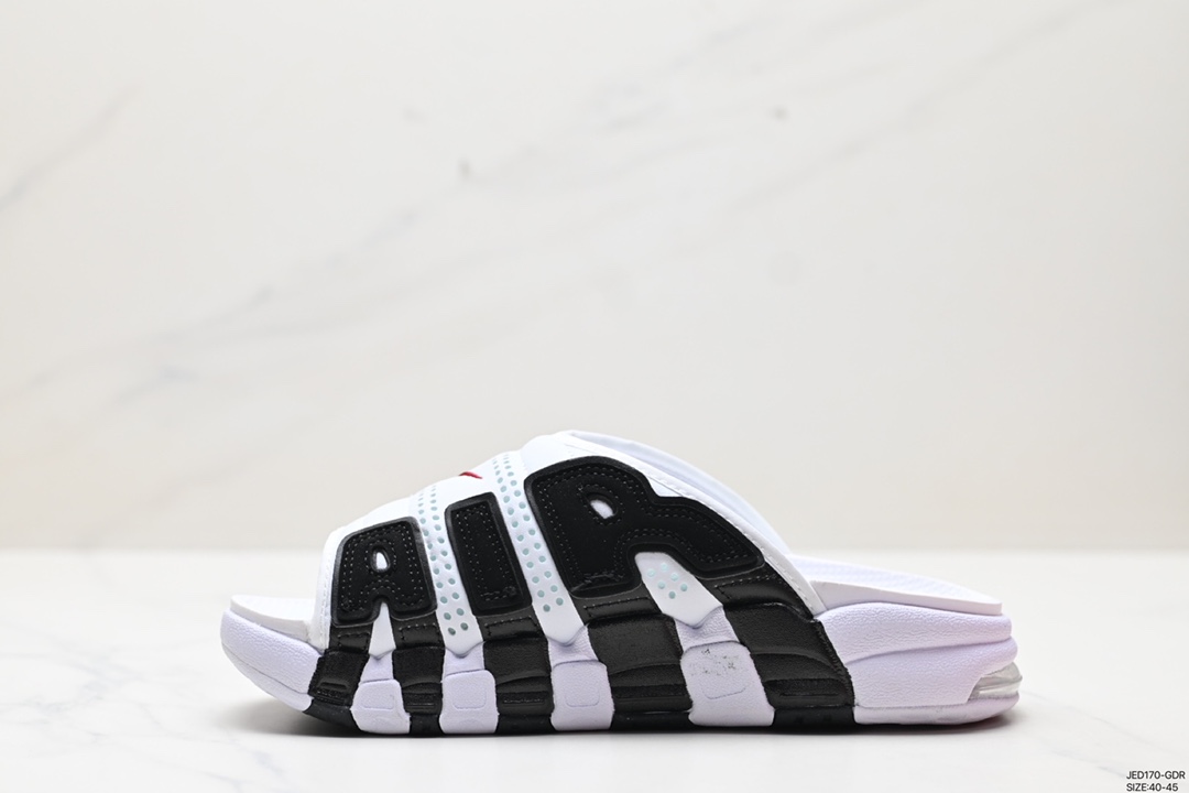 150 NIKE AIR MORE Uptempo Slide皮蓬拖鞋 DV2132-001