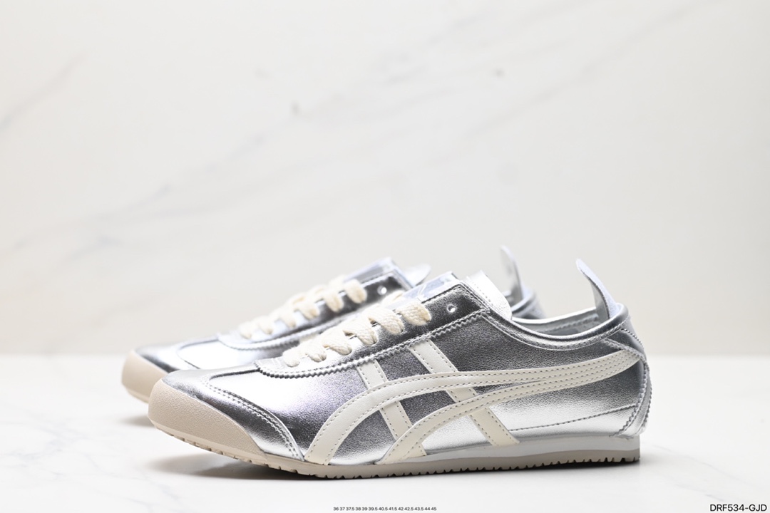 115 Asics 亚瑟士 Onitsuka Tiger 鬼冢虎 皮面原装四联吊牌休闲鞋 THL7C2-9399