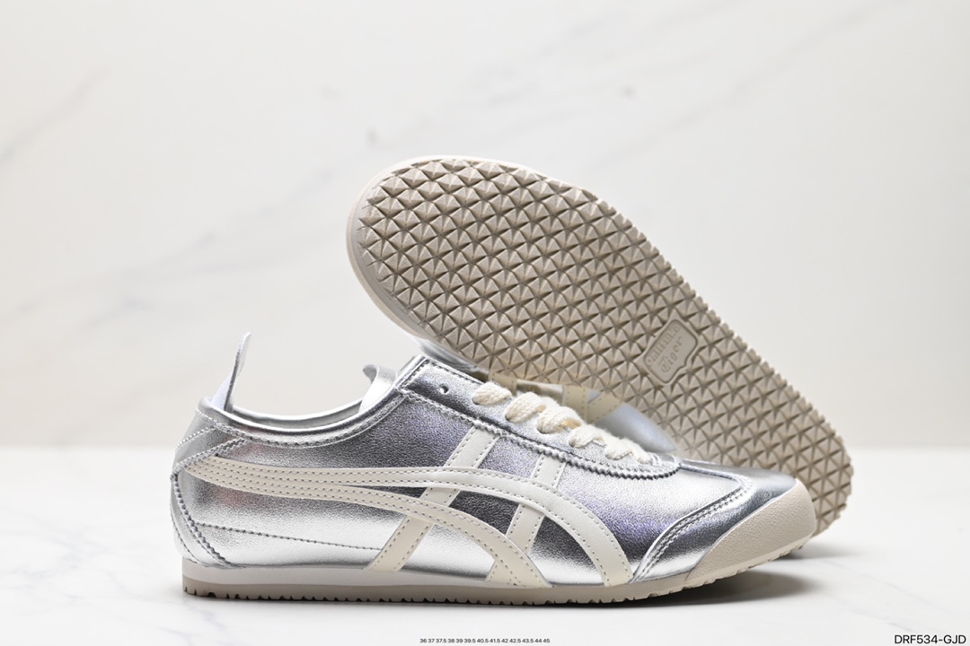 115 Asics 亚瑟士 Onitsuka Tiger 鬼冢虎 皮面原装四联吊牌休闲鞋 THL7C2-9399